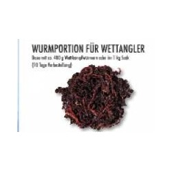 Wurmportion für Wettangler...