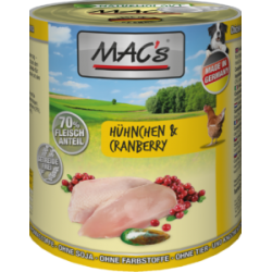 MAC´S DOG HUHN & CRANBERRY...